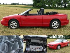 My red Oldsmobile Cutlass Supreme convertible!